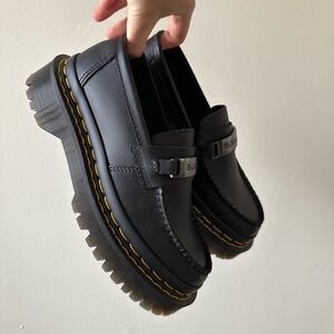 Black Dr. Martens Chunky loafers, Size 7US/5UK